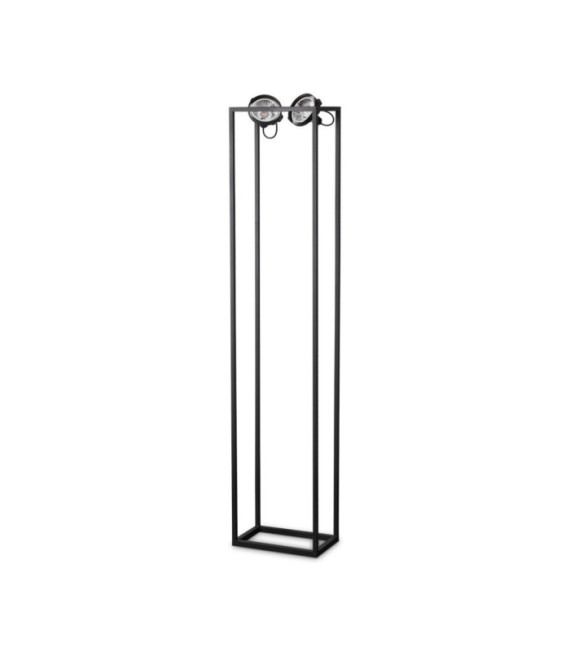 AUDIO Floor Lamp Black Metal
