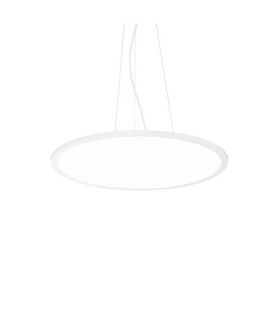 FLY LED pendant light Metal, plastic, aluminum Matt White