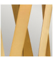 Apollo table lamp Steel Brushed brass