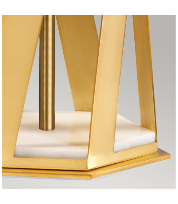 Apollo table lamp Steel Brushed brass