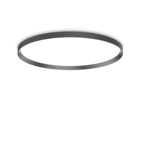 Plafonnier LED FLY Métal,plastique,aluminium Noir mat