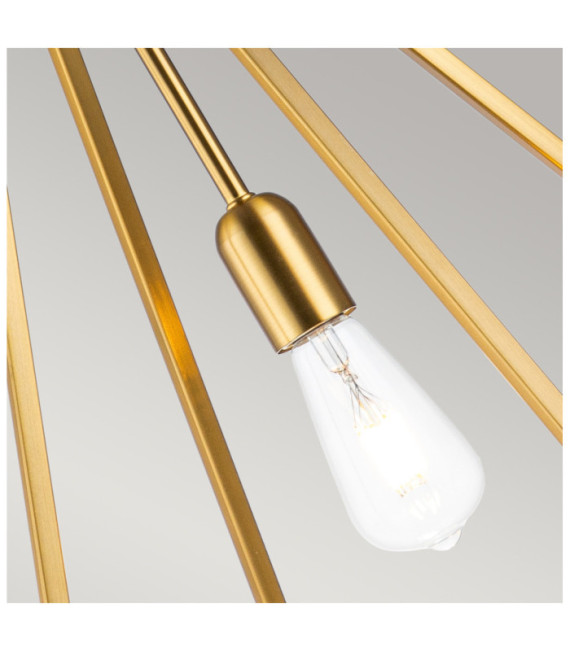 Feiss Suspension Steel Burnished Brass