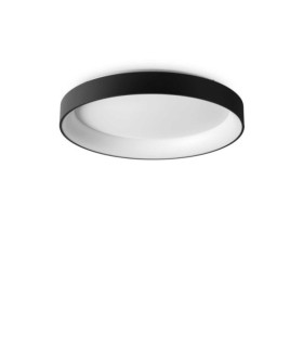 Ziggy LED-Deckenleuchte aus Metall, schwarzem Kunststoff