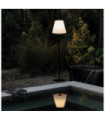 Arcadia garden bollard Metal, Plastic Anthracite gray