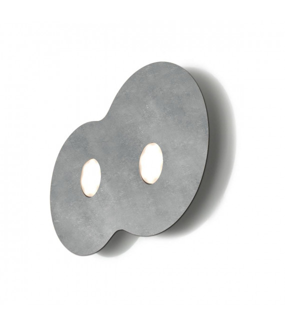 Plafonnier CIRCLE blanc 2 ampoules