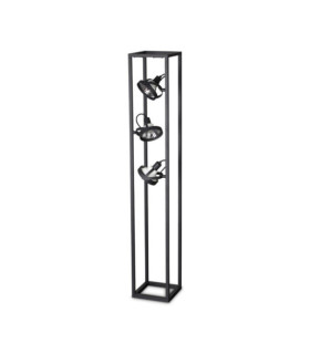 AUDIO Floor Lamp Black Metal