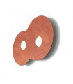 Plafonnier CIRCLE blanc 2 ampoules