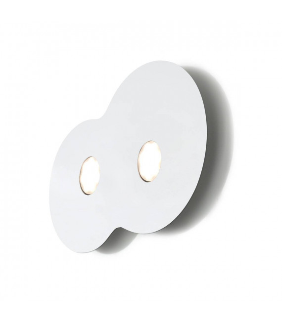 Plafonnier CIRCLE blanc 2 ampoules