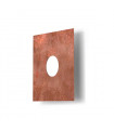 Plafonnier SQUARE blanc 1 ampoule