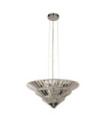 Suspension Savannah Acier doux,verre Clair, chromé