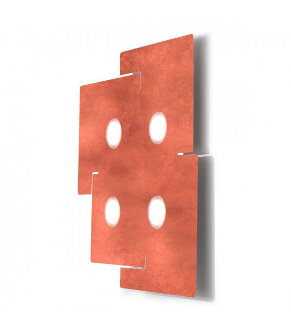Plafonnier SQUARE blanc 4 ampoules