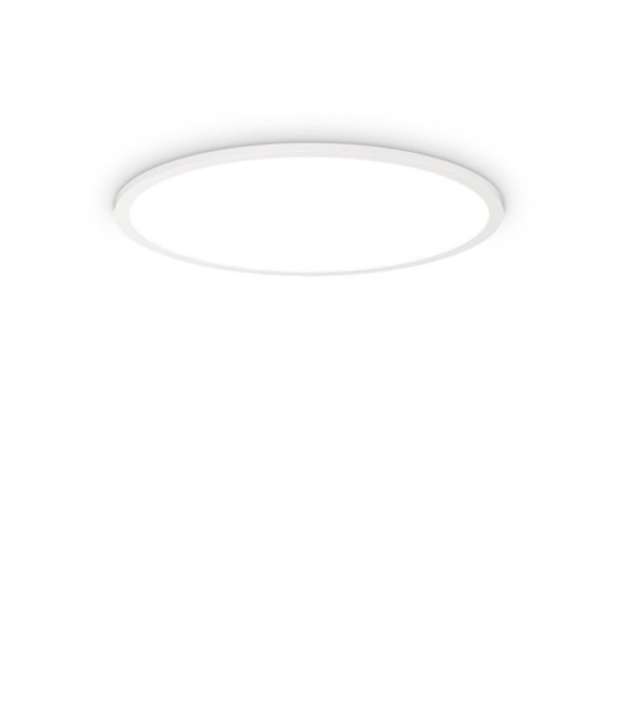 Plafoniera LED FLY Metallo, plastica, alluminio Bianco Opaco