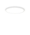 FLY LED ceiling light Metal, plastic, aluminum Matt White