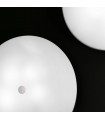 Plafonnier design CENTRO nickel 5 ampoules