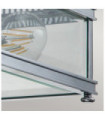 Holborn outdoor ceiling light Clear glass, solid brass Polished chrome