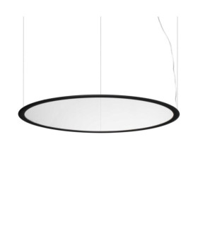 Suspension LED Orbit Métal Noir