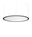 Suspension LED Orbit Métal Noir