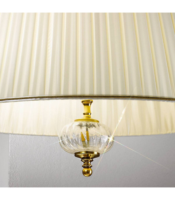 Suspension classique ASCOT laiton antique 2 ampoules