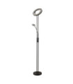 Mother Floor Lamp, Mild Steel, Black Acrylic