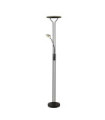Mother Floor Lamp, Mild Steel, Black Acrylic