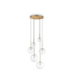 Suspension Equinoxe Métal Laiton