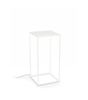 Outdoor table lamp IPOTESI White Metal