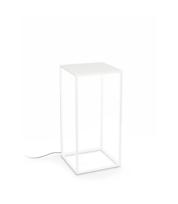 Lámpara de mesa para exterior IPOTESI Metal blanco