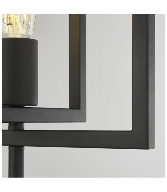 Lampada da terra Plaza Acciaio dolce Sabbia Nero