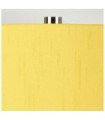 Lampe de table Isla Base en céramique,acier,Abat-jour en fausse soie, Nickel poli