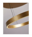 Suspension LED Layla Acier doux,aluminium Or