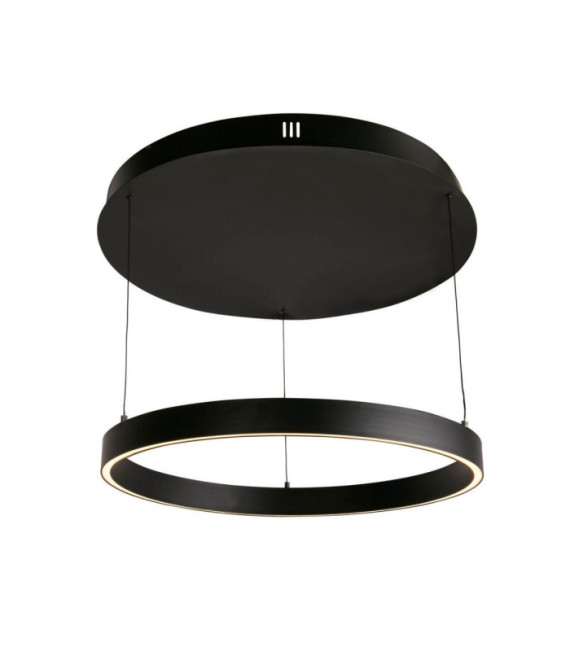 Suspension LED Layla Acier doux,aluminium Noir