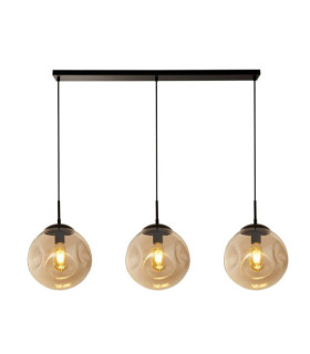 Suspension Punch Acier doux,verre Noir