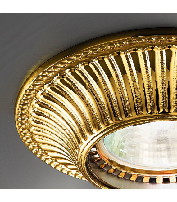 Spot clásico MILORD oro francés 1 bombilla
