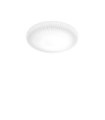 Plafonnier Atrium LED Plastique,Aluminium Blanc