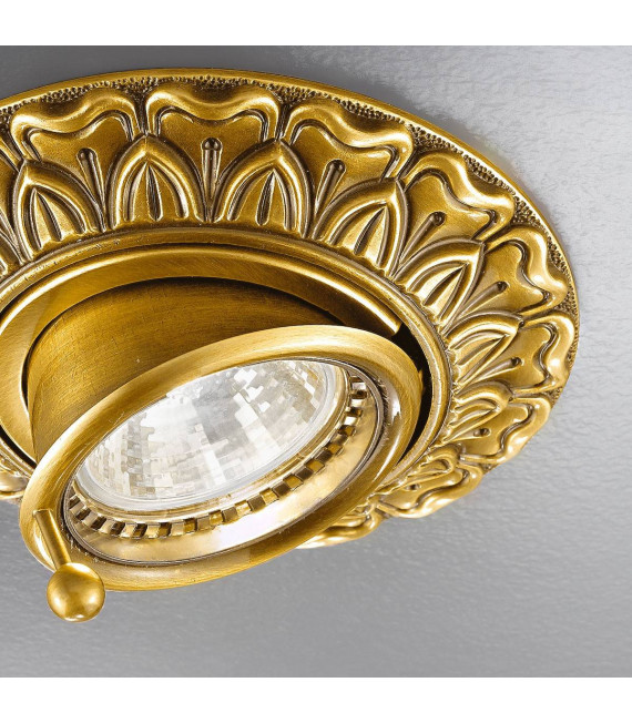 Spot classico MILADY oro francese 1 lampadina