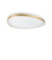 Gemini LED ceiling light Metal, Plastic Brass