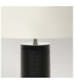 Ripple Porcelain Table Lamp Black