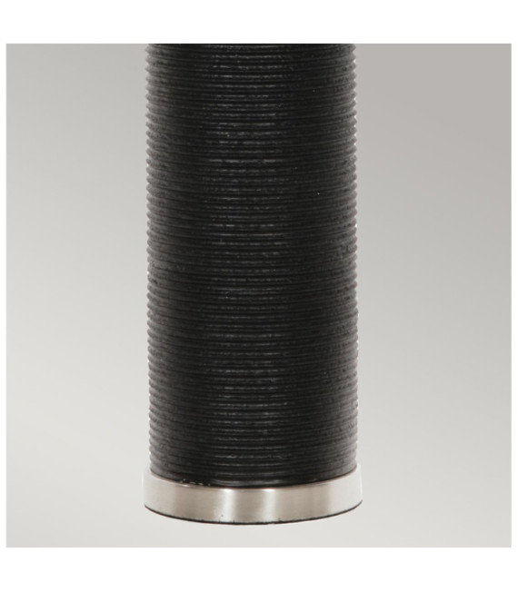 Ripple Porcelain Table Lamp Black