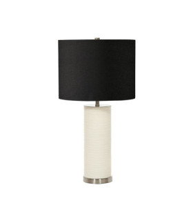 Lampe de table Ripple Porcelaine Blanc