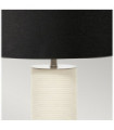 Lampe de table Ripple Porcelaine Blanc