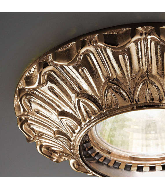 Spot classico MILADY in ottone antico 1 lampadina