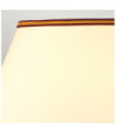 Oxblood table lamp Lampshade made from porcelain, wood, Blood of beef