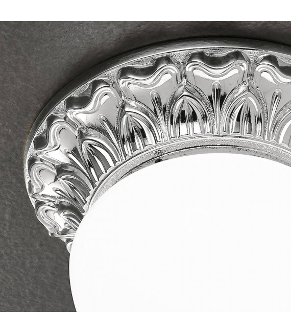 Plafonnier classique MILADY chrome 1 ampoule