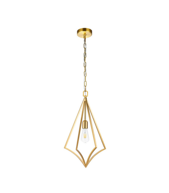 Feiss Suspension Steel Burnished Brass