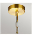 Feiss Suspension Steel Burnished Brass