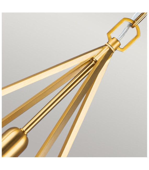 Feiss Suspension Steel Burnished Brass