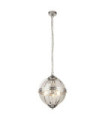 Suspension Coronet Acier doux,verre Chrome