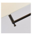 Lampadaire Munich Acier doux Noir mat, teinte naturelle