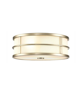 Ceiling light Fusion Opal Glass, Steel, Painted natural brass