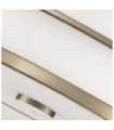 Ceiling light Fusion Opal Glass, Steel, Painted natural brass
